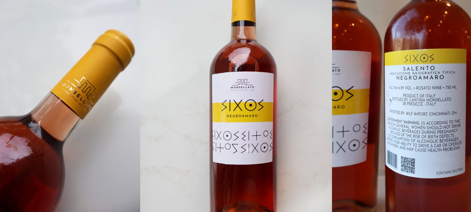 SIXOS Negroamaro Rosato