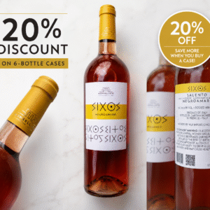 SIXOS Negroamaro Rosato 6-Pack